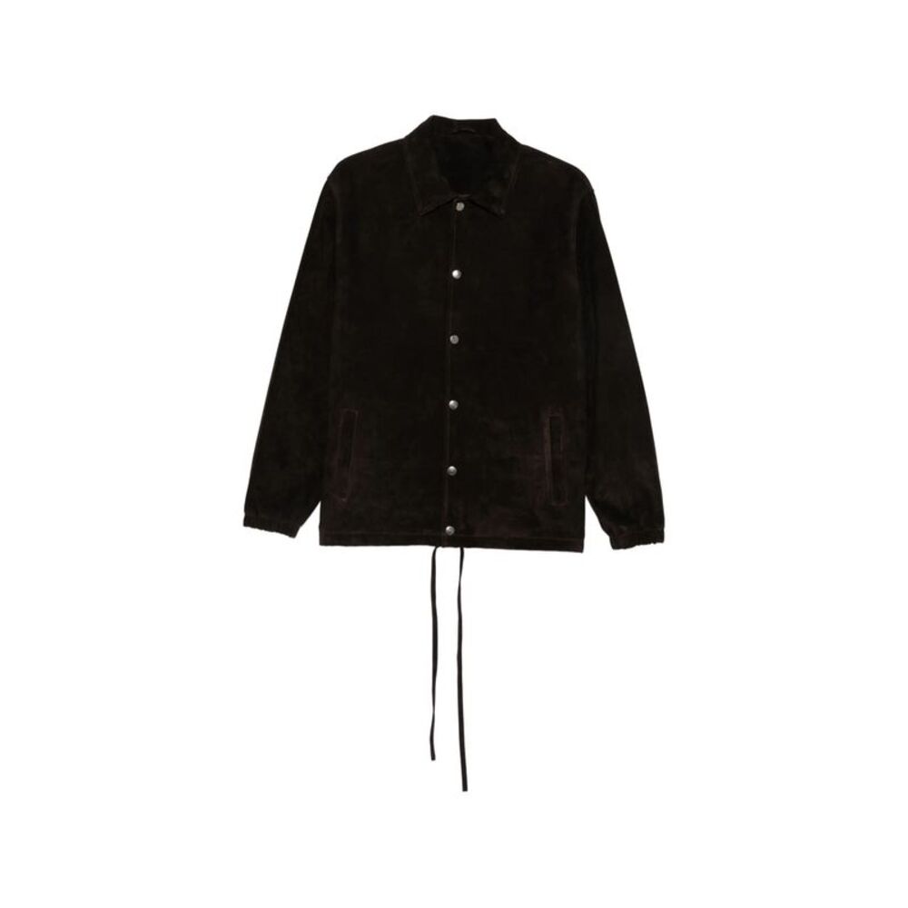 Giorgio Brato Brown Jackets - Leather Jackets Men